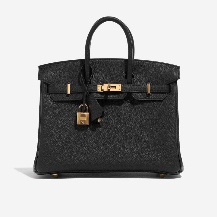 Birkin 25 Togo Black with GHW