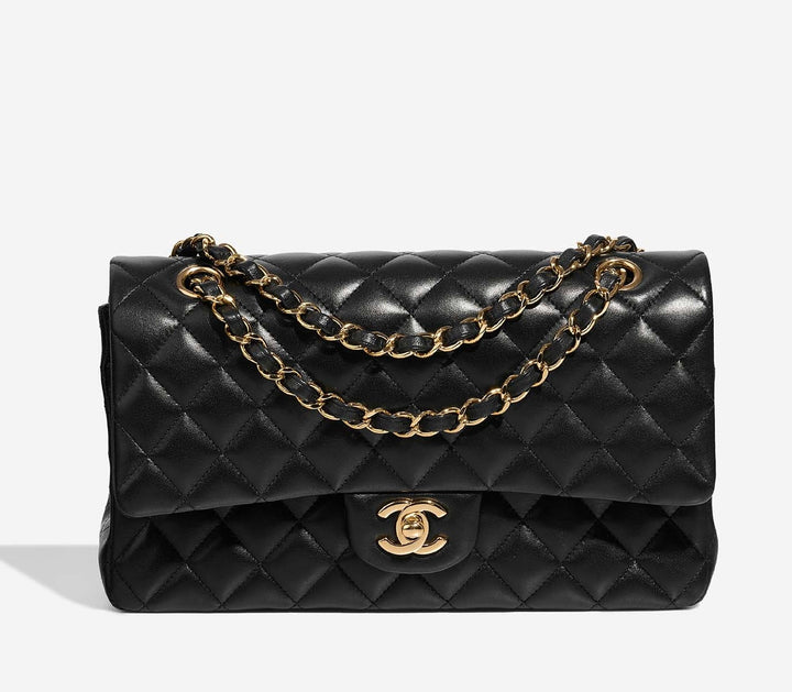 Classic Double Flap Bag Quilted Lambskin Medium