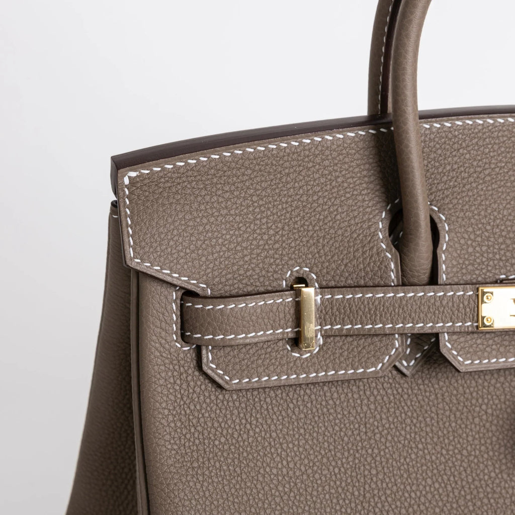 Birkin 25 Etoupe Togo Gold Hardware