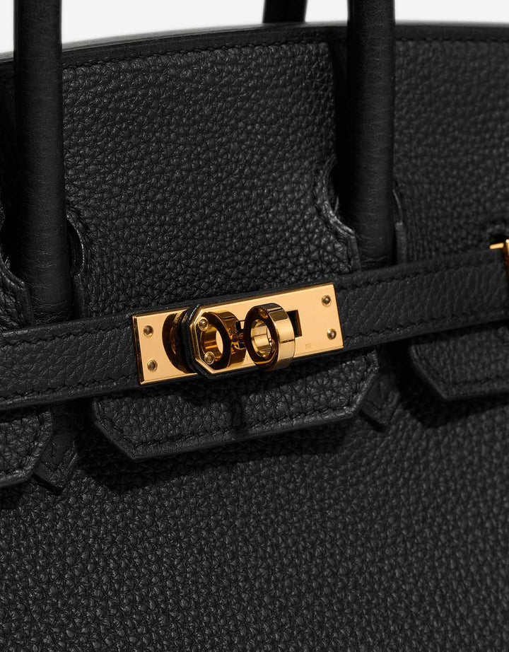 Birkin 25 Togo Black with GHW