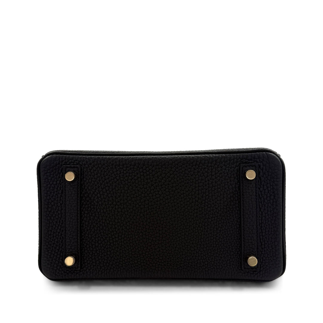 Birkin 25 Black Togo Gold Hardware