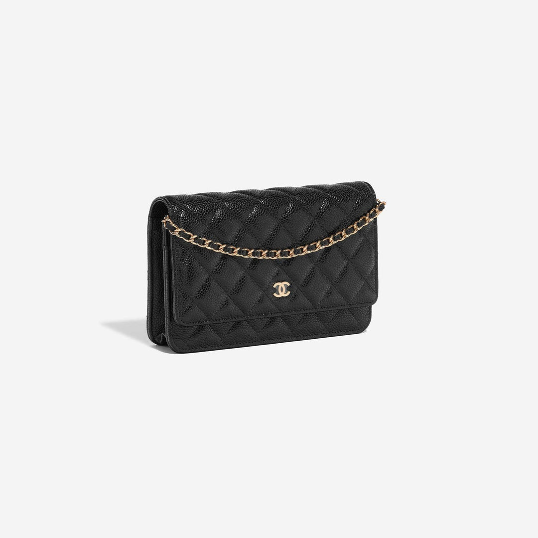 Wallet On Chain Quilted Caviar WOC