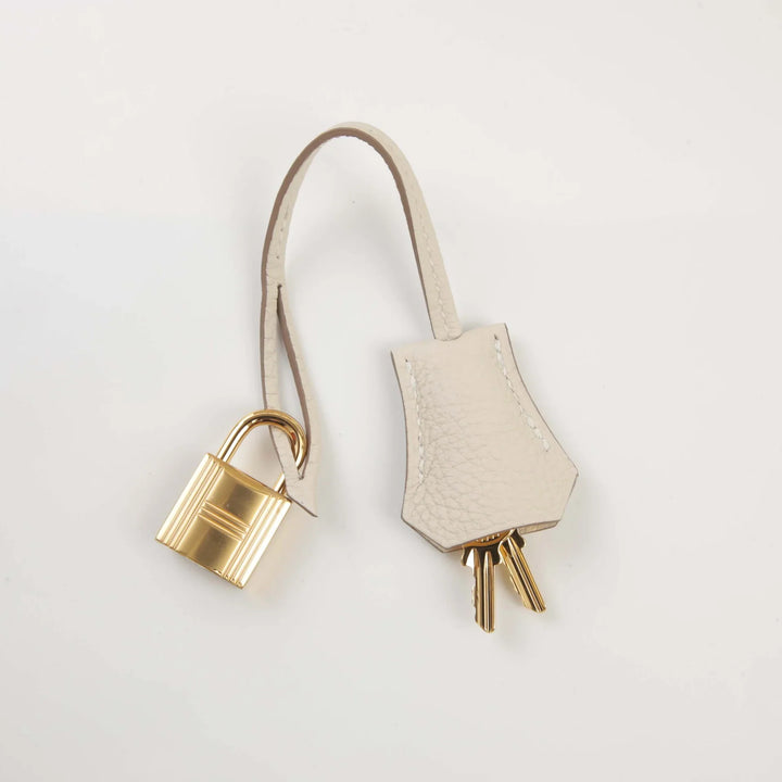 Birkin 25 Craie Togo Gold Hardware