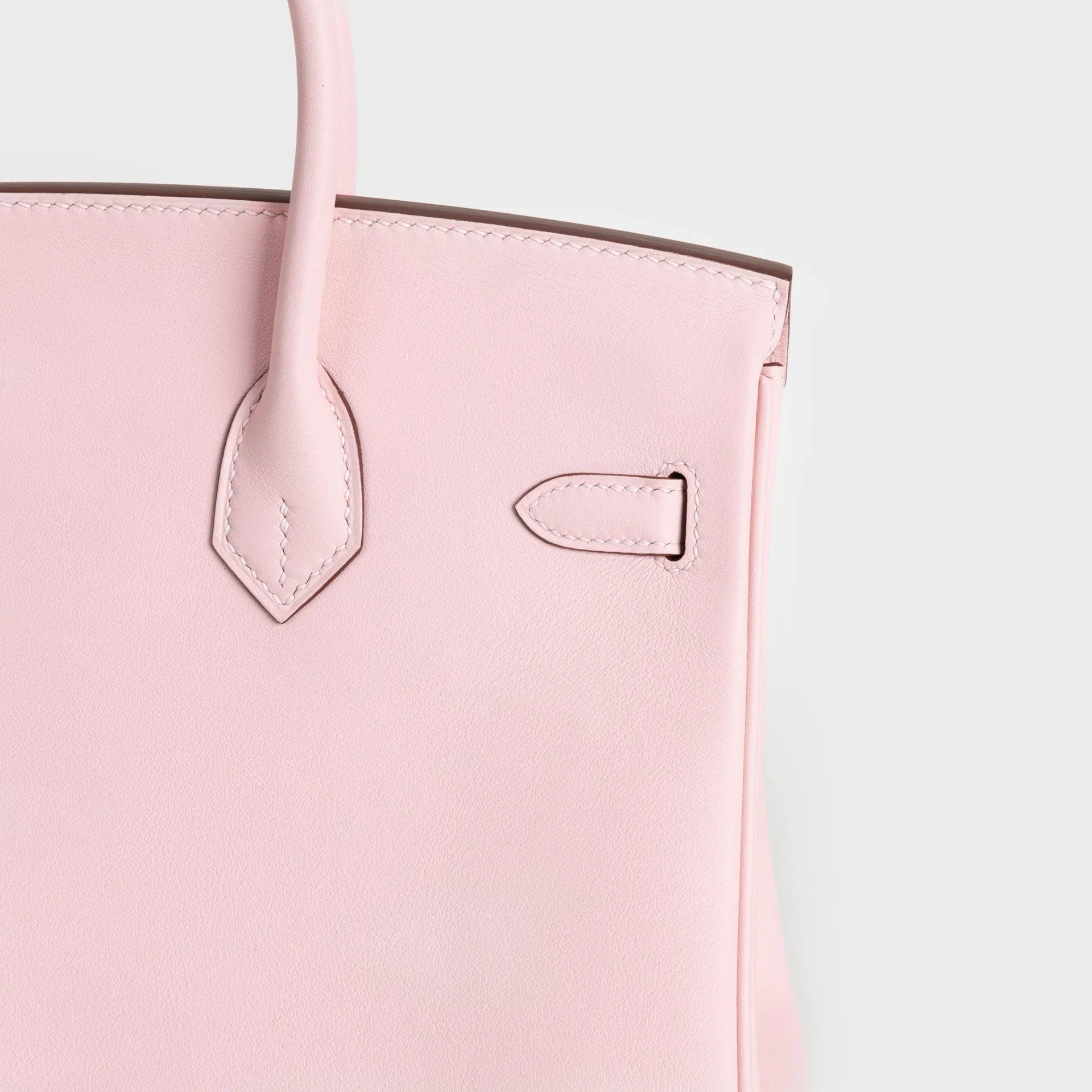 Birkin 25 Swift Leather Rose Sakura Palladium Hardware