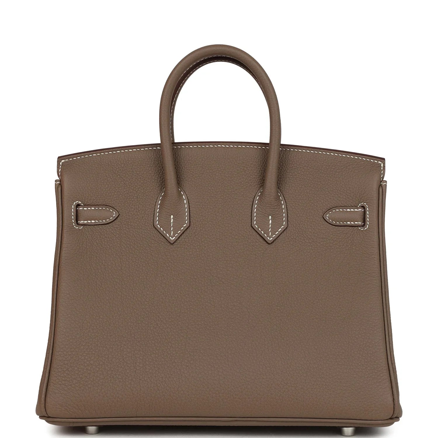 Birkin 25 Etoupe Togo Palladium Hardware
