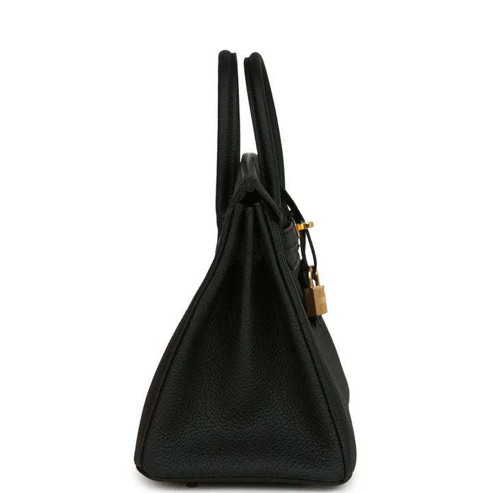 Birkin 25 Black Togo Gold Hardware