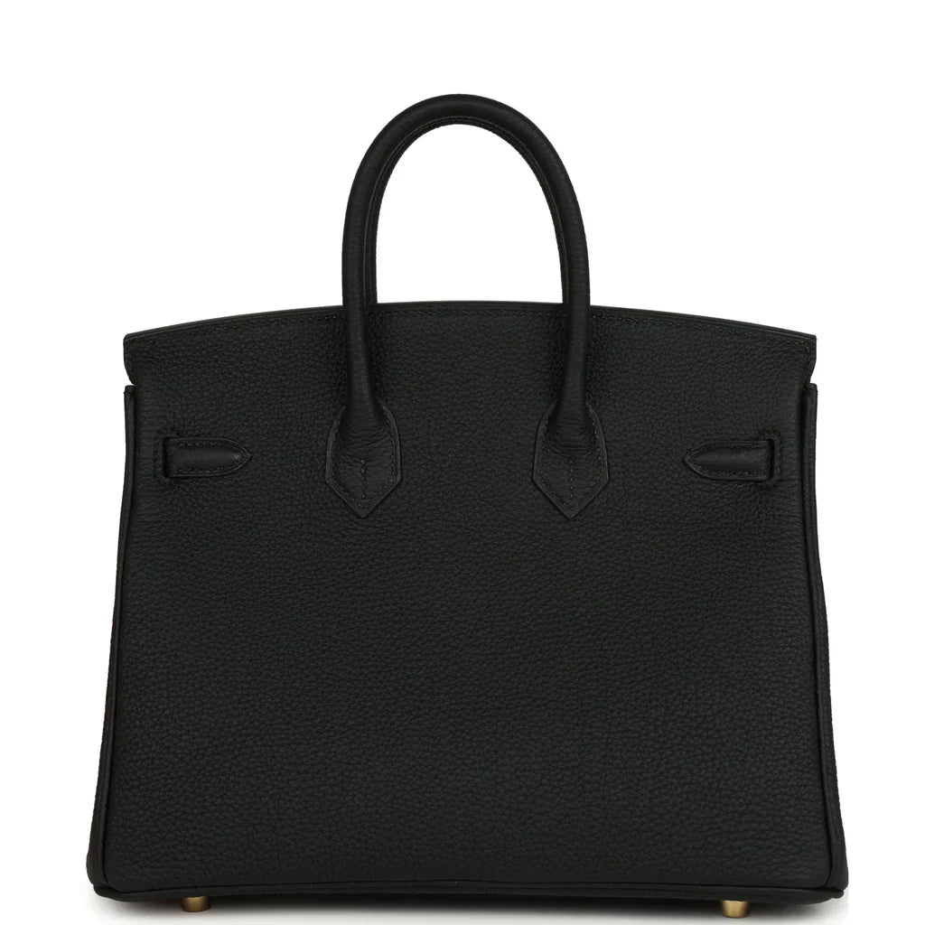 Birkin 25 Black Togo Gold Hardware