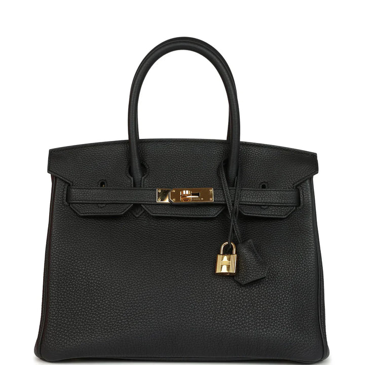 Birkin 30 Black Togo Gold Hardware
