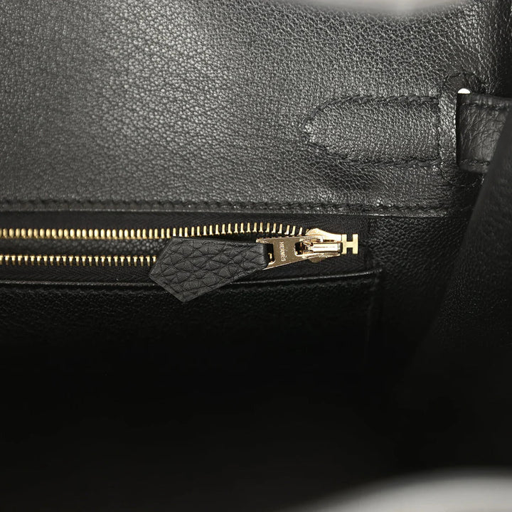 Birkin 30 Black Togo Gold Hardware