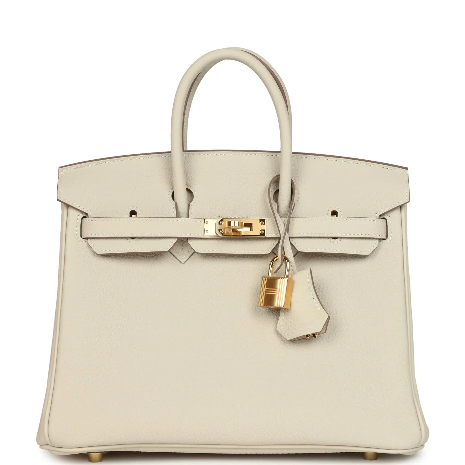 Birkin 25 Craie Togo Gold Hardware