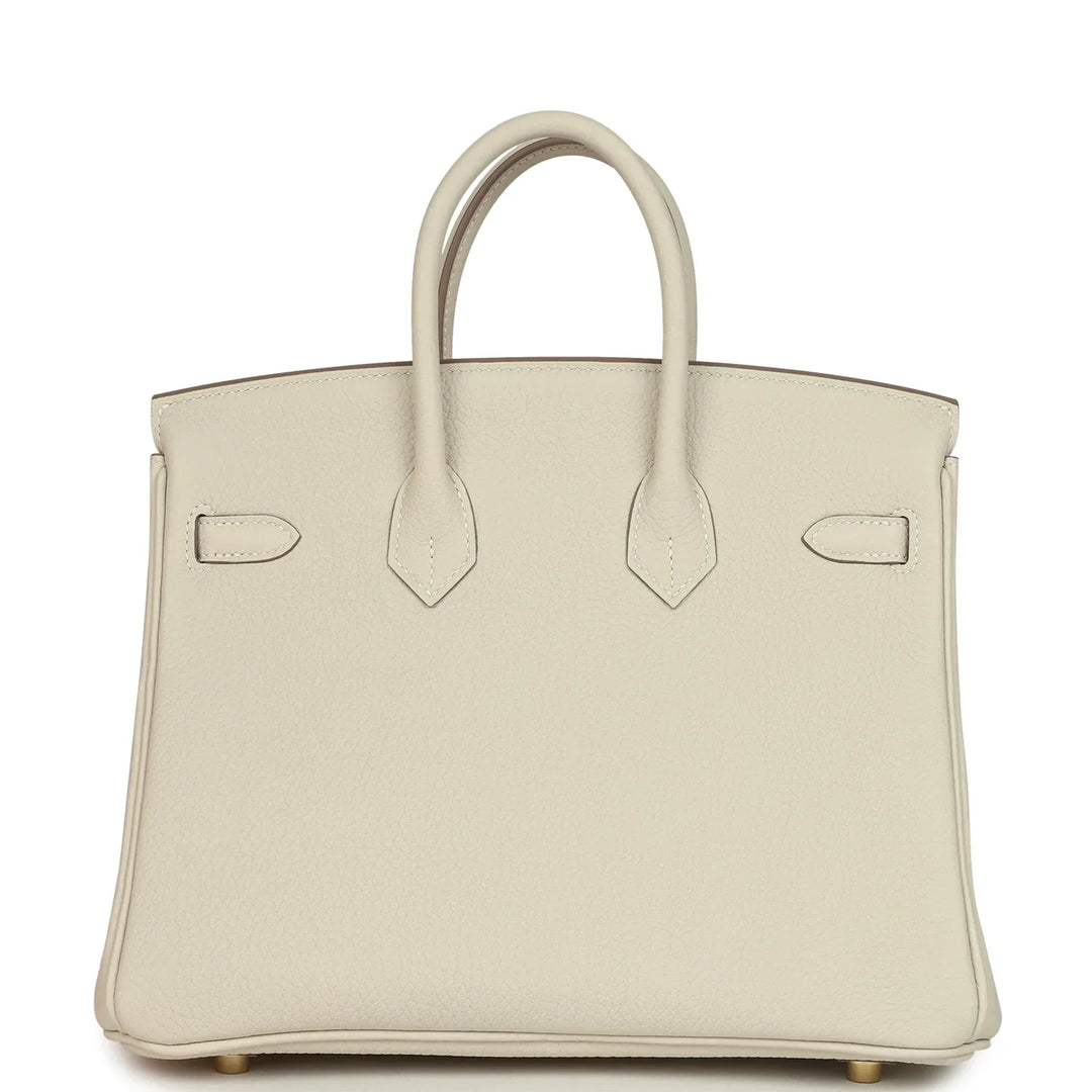 Birkin 25 Craie Togo Gold Hardware