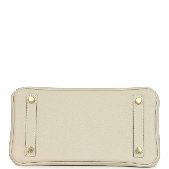 Birkin 25 Craie Togo Gold Hardware
