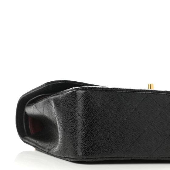 Classic Double Flap Bag Quilted Caviar Jumbo - RELAVISH