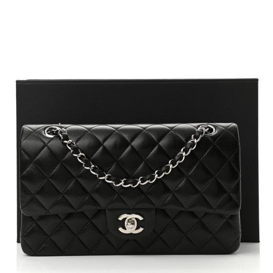 Chanel Classic Double Flap Bag Quilted Lambskin Medium -