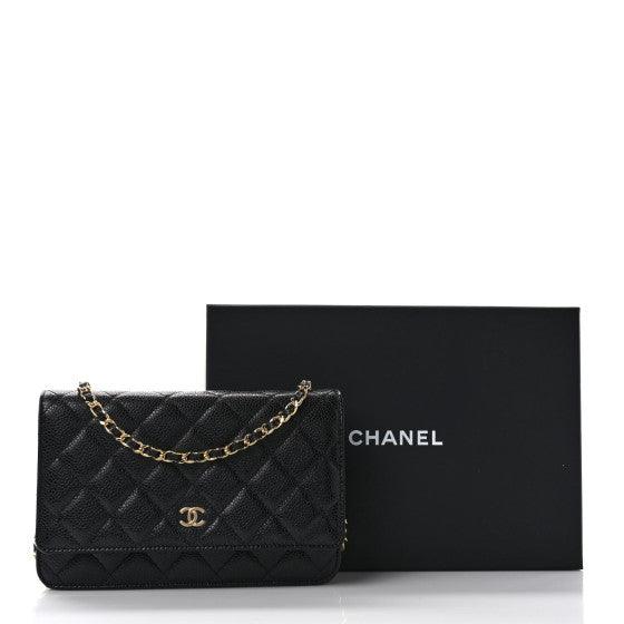 Chanel Wallet On Chain Quilted Caviar WOC - My Luxe Bag