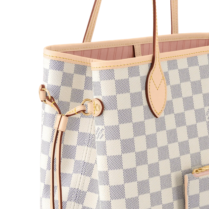 Louis Vuitton Damier Azur Neo Neverfull MM Rose - My Luxe Bag