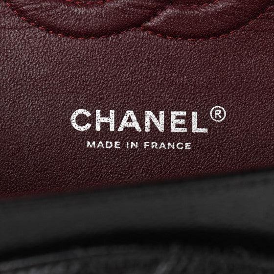 Chanel Classic Double Flap Bag Quilted Caviar Medium -