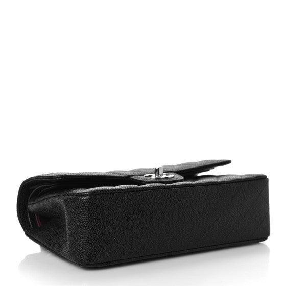 Chanel Classic Double Flap Bag Quilted Caviar Small -