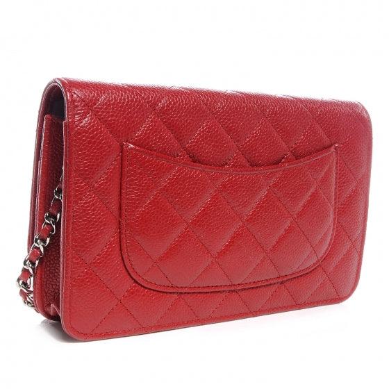 Chanel Wallet On Chain Quilted Caviar WOC - My Luxe Bag