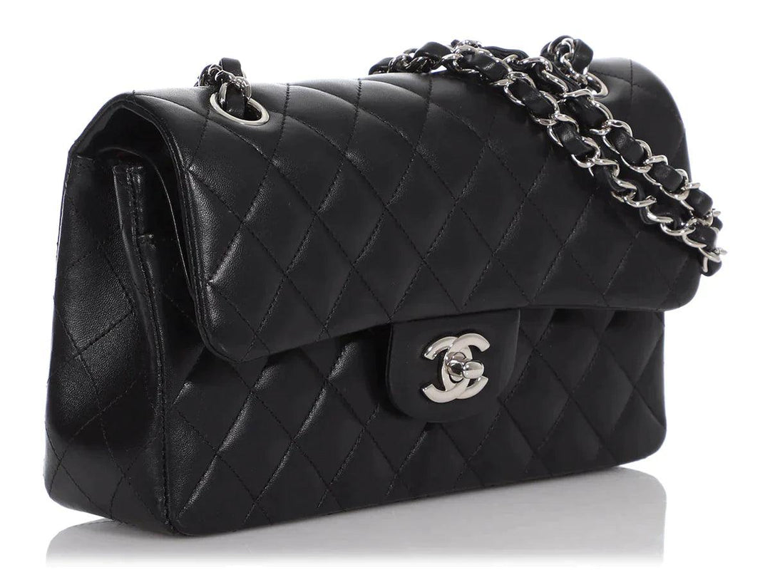 Chanel Classic Double Flap Bag Quilted Lambskin Small -