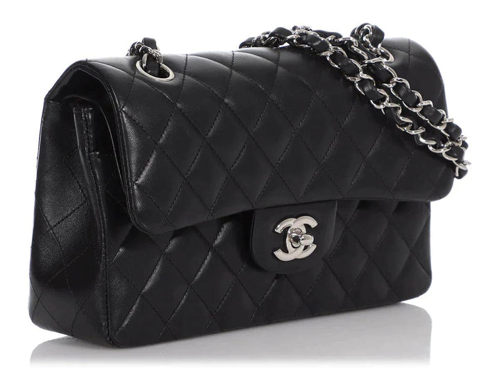 Chanel Classic Double Flap Bag Quilted Lambskin Small -