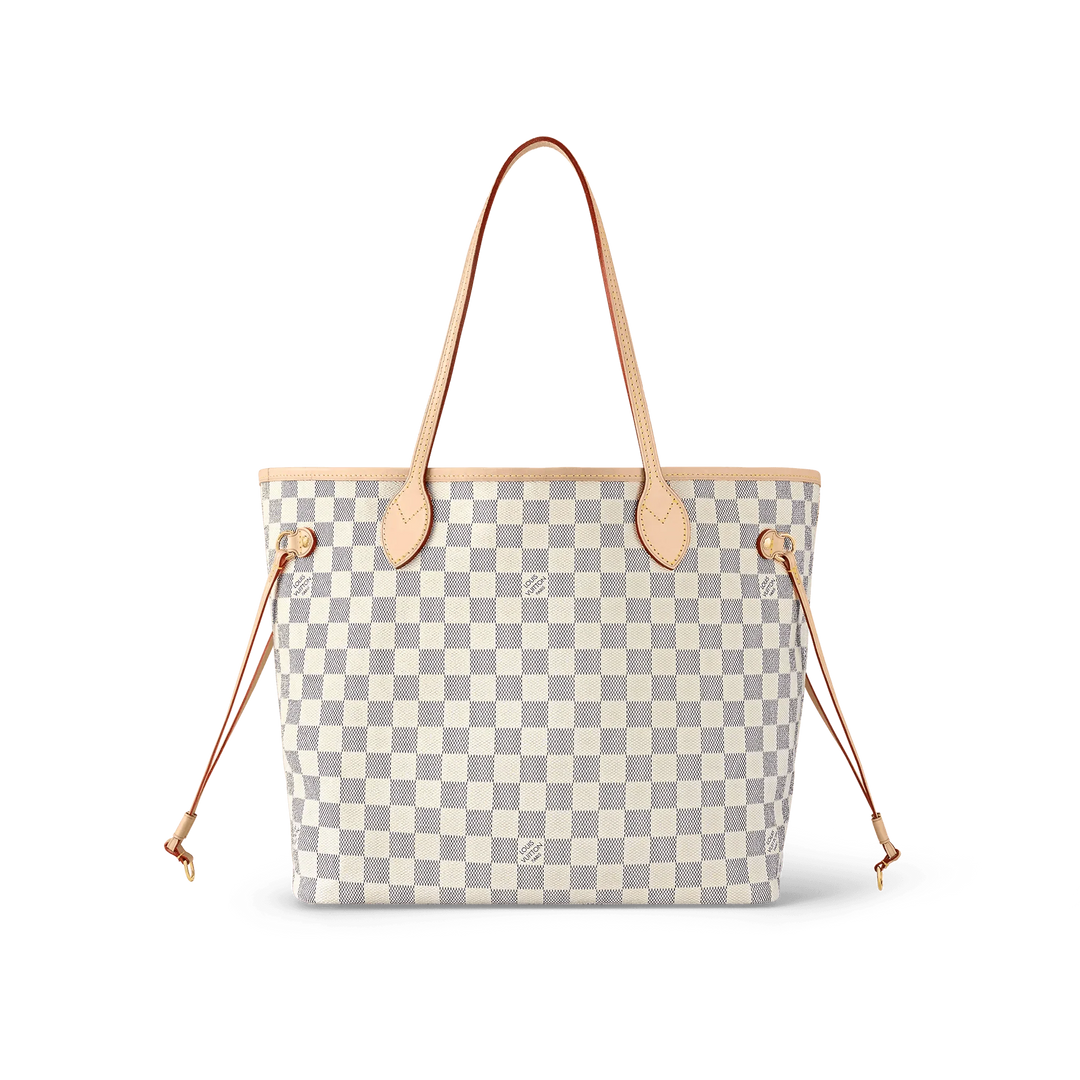 Louis Vuitton Damier Azur Neo Neverfull MM Beige - My Luxe Bag