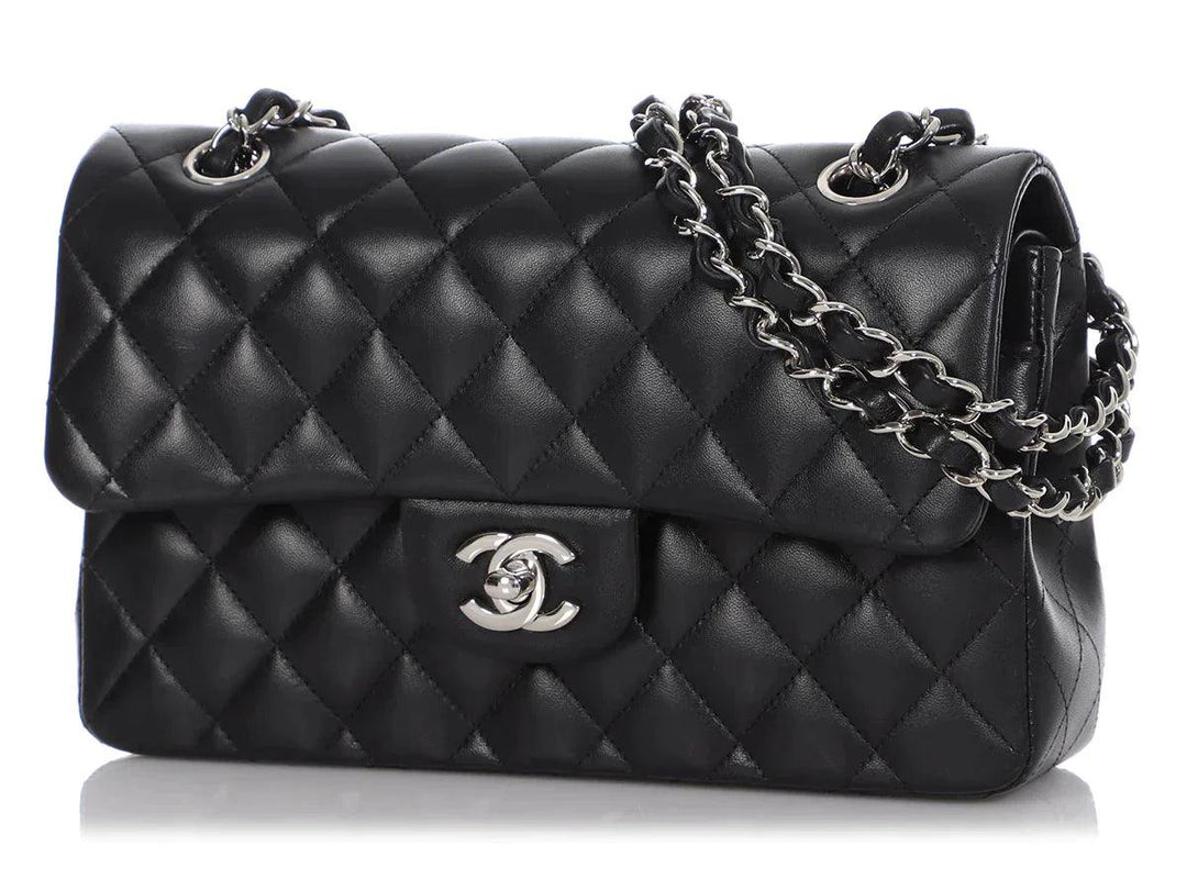 Chanel Classic Double Flap Bag Quilted Lambskin Small -