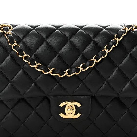 Chanel Classic Double Flap Bag Quilted Lambskin Medium -