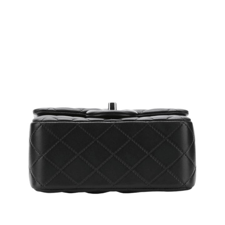 Chanel Lambskin Quilted Mini Square Flap Black - My Luxe Bag