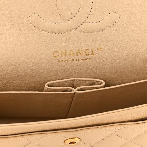 Chanel Classic Double Flap Bag Quilted Caviar Medium - My Luxe Bag