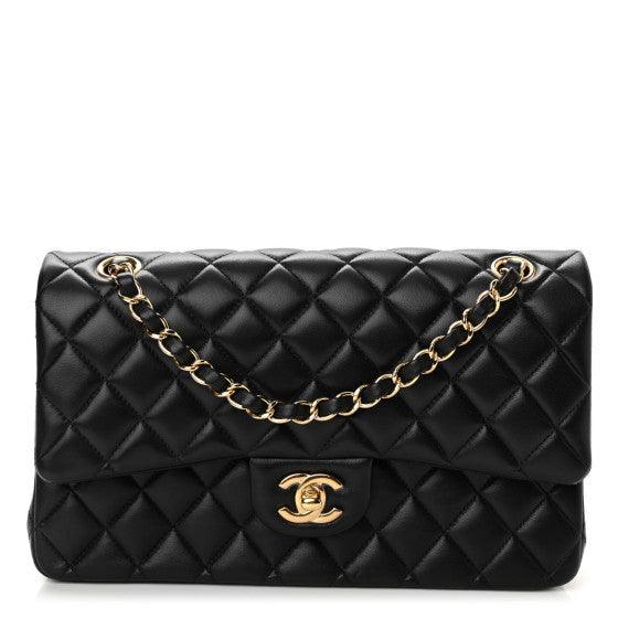 Chanel Classic Double Flap Bag Quilted Lambskin Medium -
