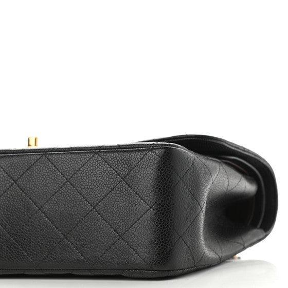 Classic Double Flap Bag Quilted Caviar Jumbo - RELAVISH