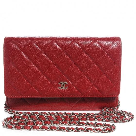 Chanel Wallet On Chain Quilted Caviar WOC - My Luxe Bag