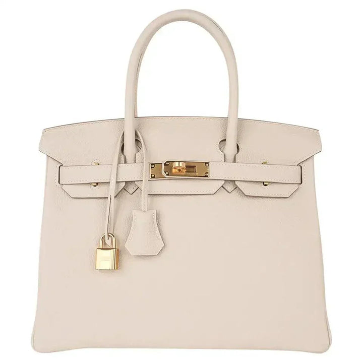 30 Togo Craie with Gold Hardware - RELAVISH