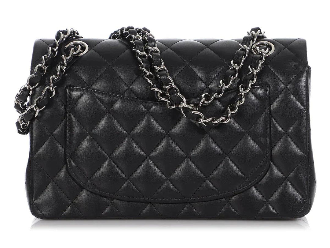 Chanel Classic Double Flap Bag Quilted Lambskin Small -