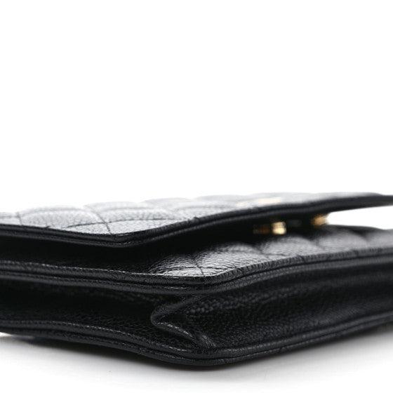 Chanel Wallet On Chain Quilted Caviar WOC - My Luxe Bag