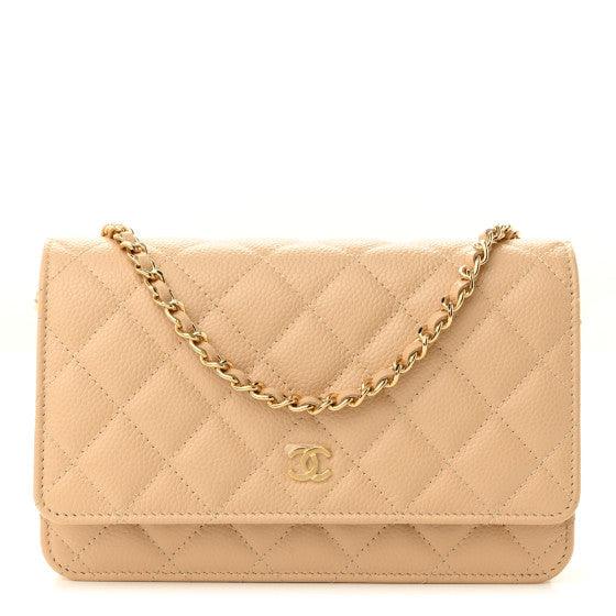 Chanel Wallet On Chain Quilted Caviar WOC - My Luxe Bag